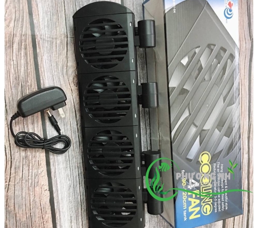 Quạt làm mát nước aqua world ( 4 fan)